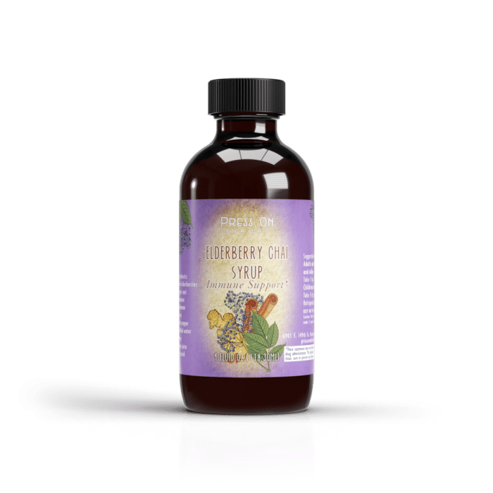 Elderberry Chai Syrup