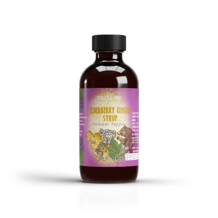 Elderberry Ginger Syrup
