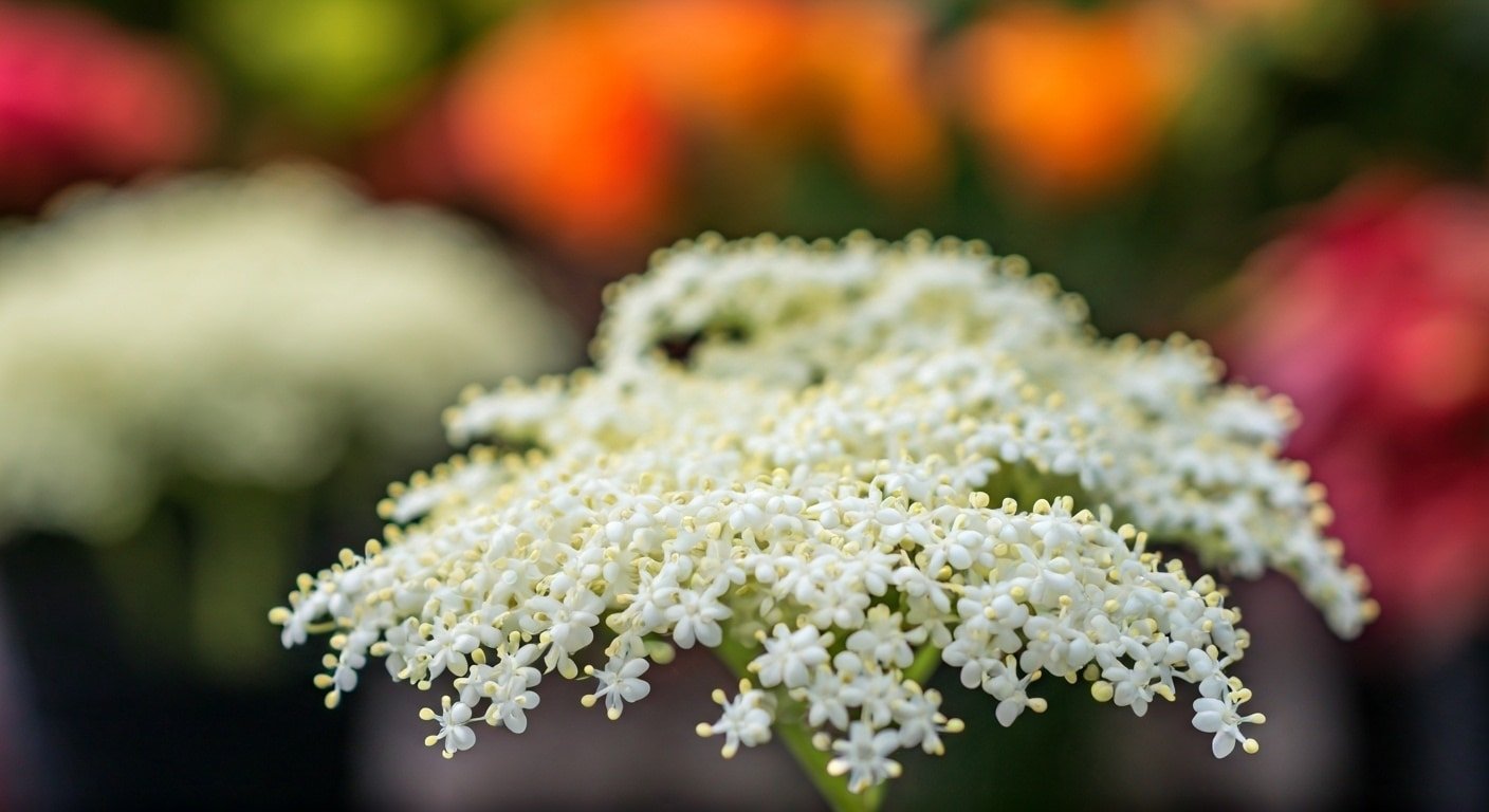 white.elderberry.florist White Elderberry Flower at Florist