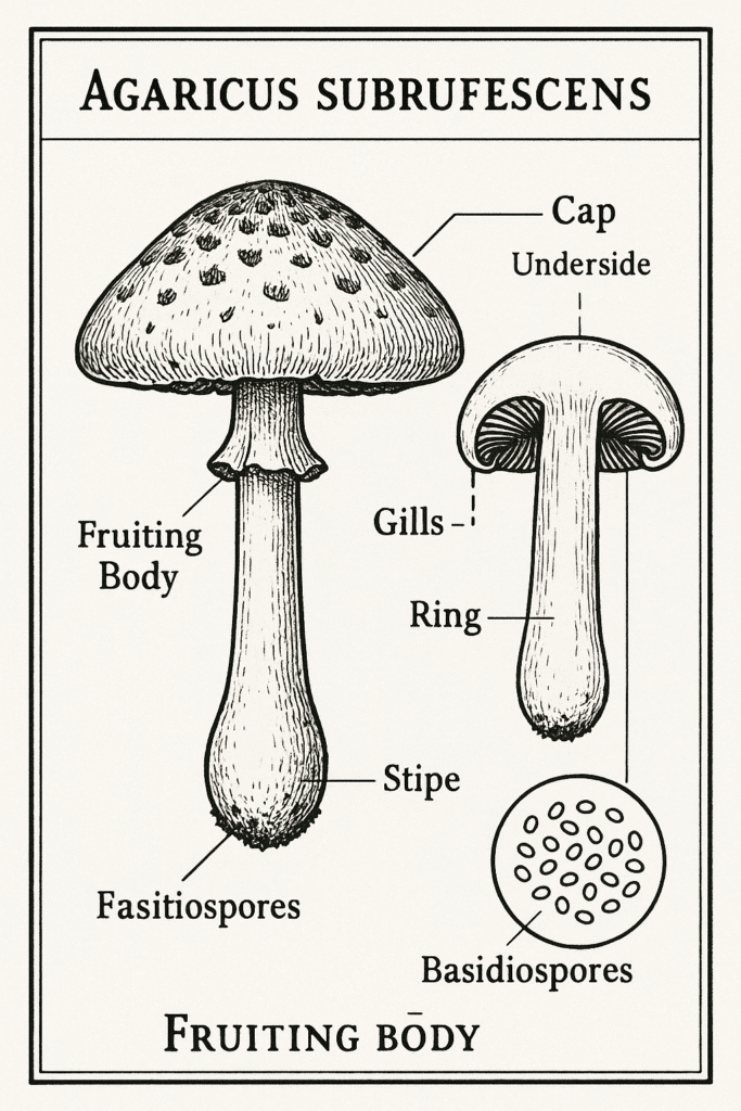 Agaricus subrufescens (Agaricus Blazei, ABM)