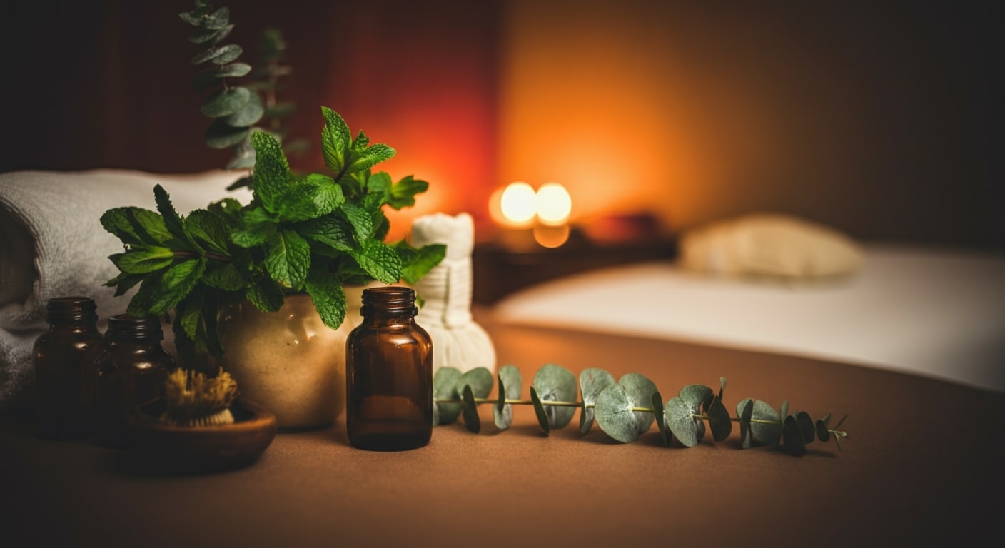 aching muscles and herb relief